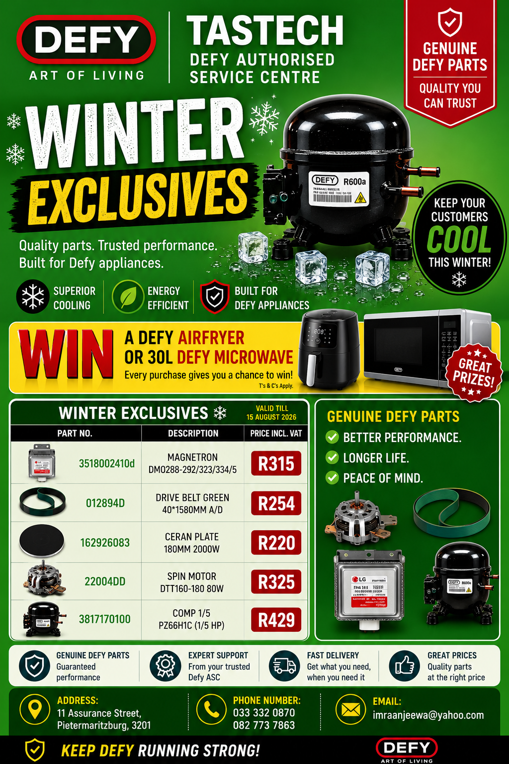 Current Special Flyer